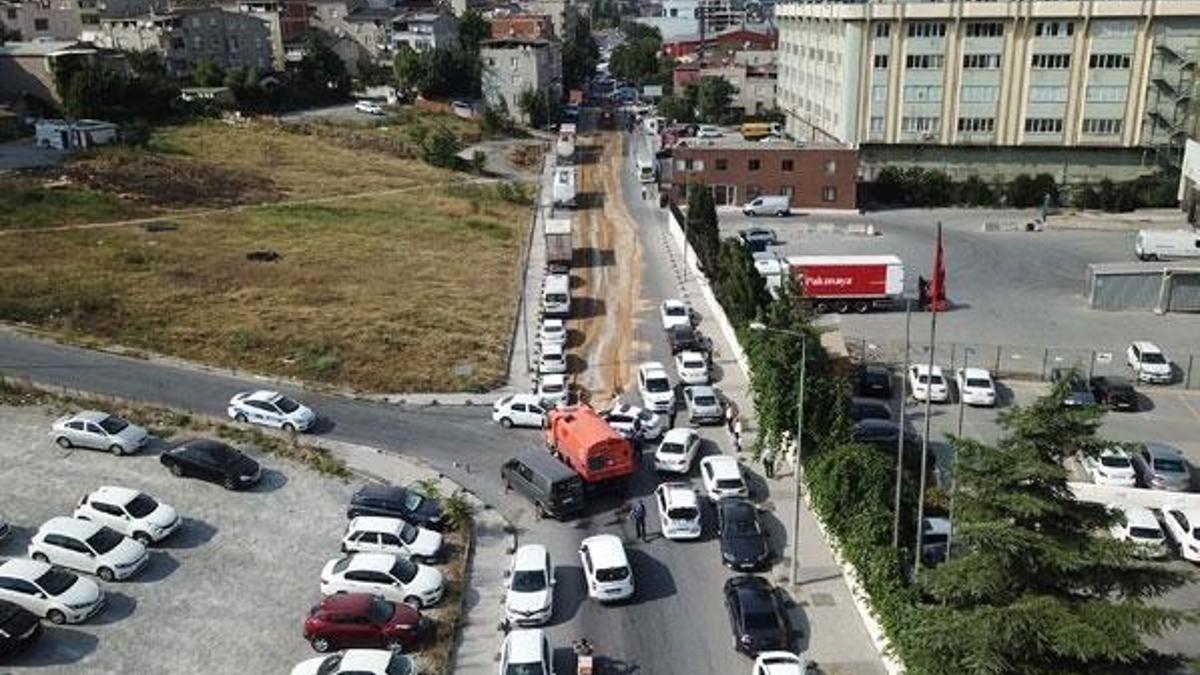 Son dakika: Cadde trafiğe kapatıldı! Kimyasal alarm