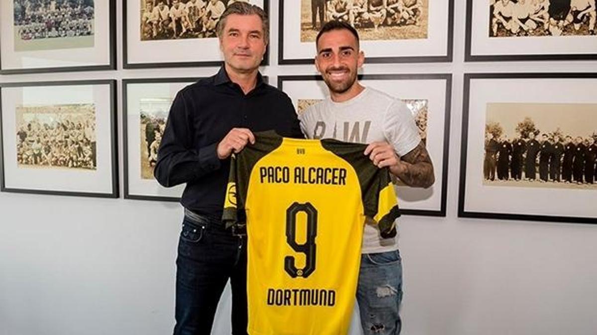 Alcacer, Borussia Dortmund'da