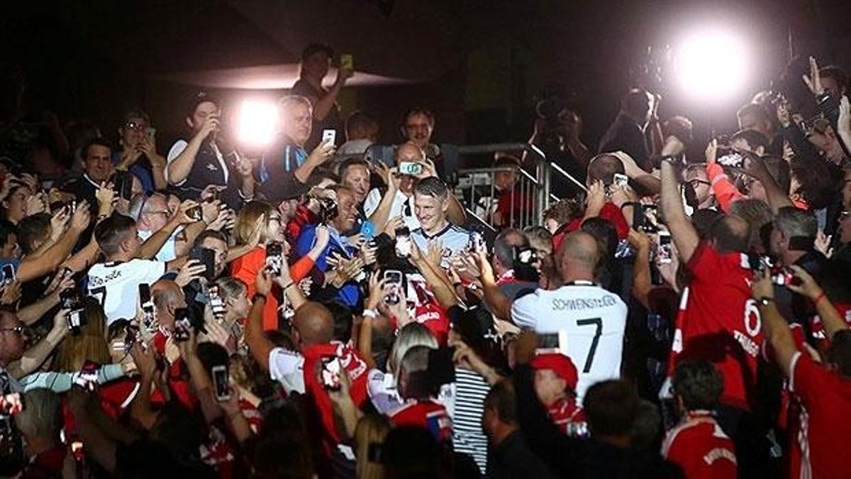 Schweinsteiger'e coşkulu veda...
