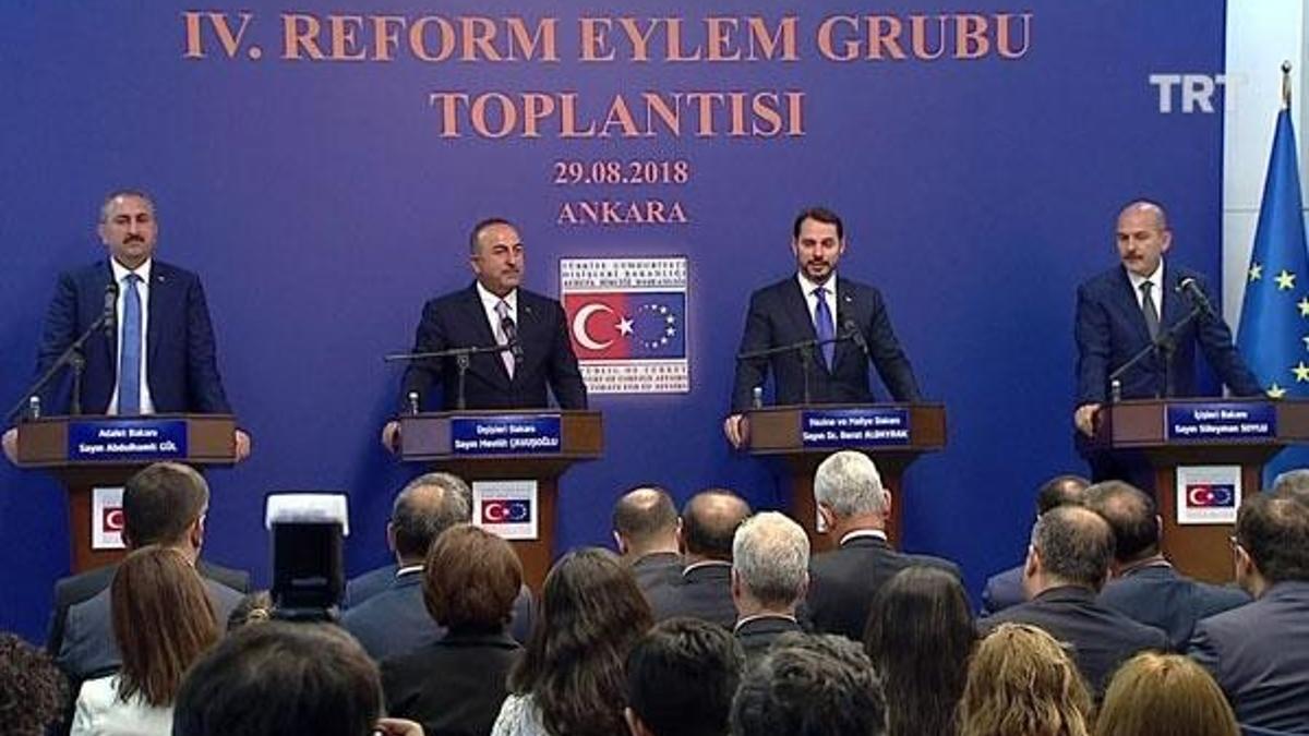Türkiye'den AB hamlesi! 4 bakandan ortak açıklama