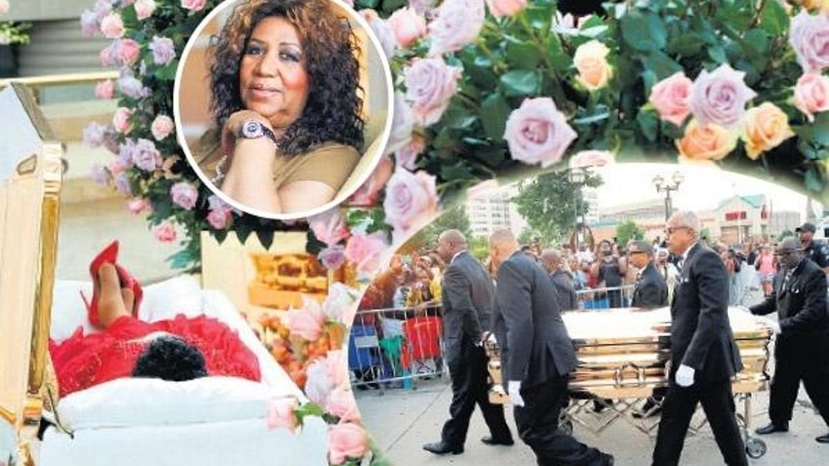 Altınlar içinde son veda