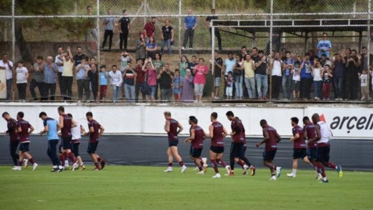 Trabzonspor Galatasaray'a hazırlanıyor