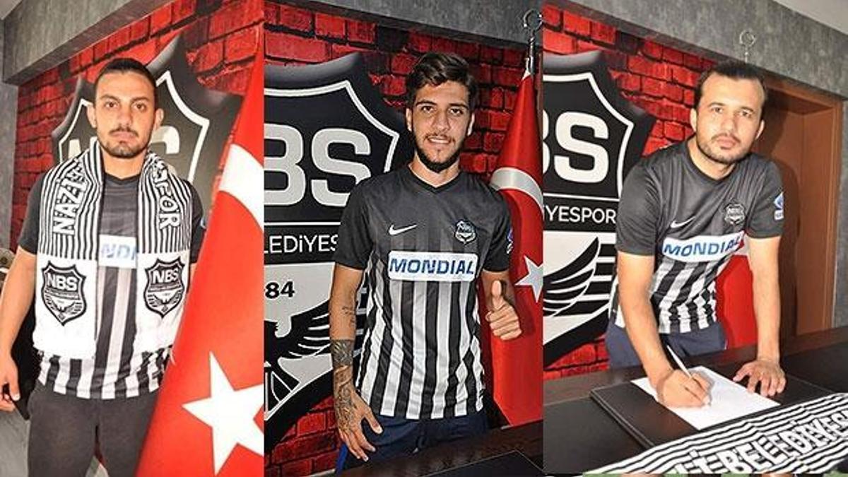 Nazilli Belediyespor'da 3 imza
