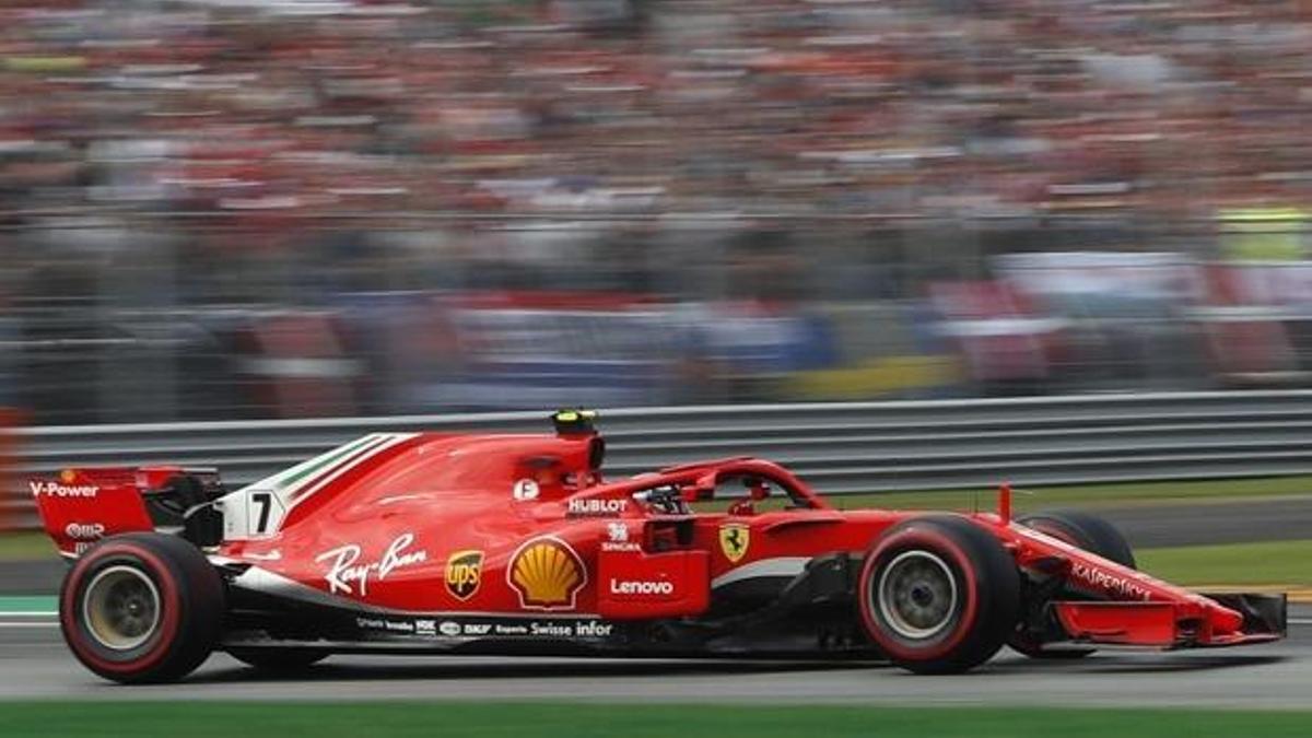 İtalya'da pole pozisyonu Raikkonen'in