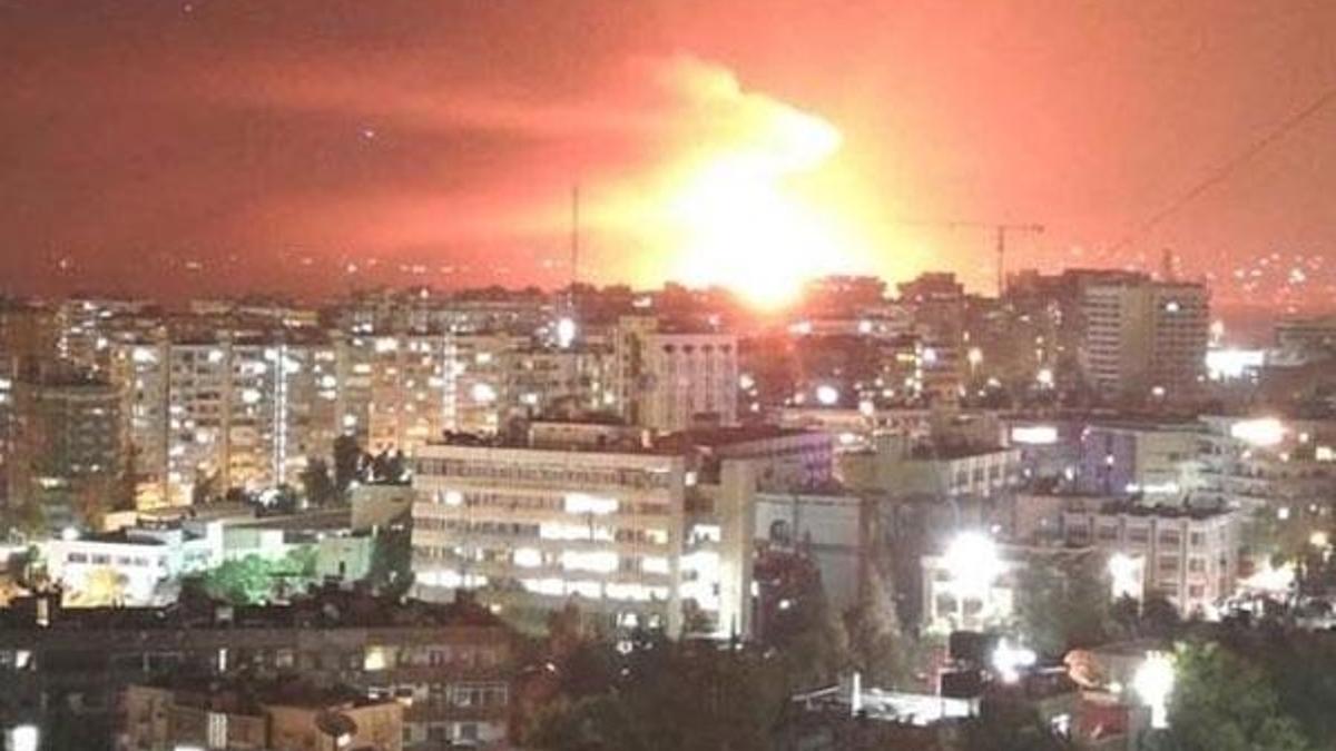 Suriye'nin başkenti Şam'da peş peşe patlamalar