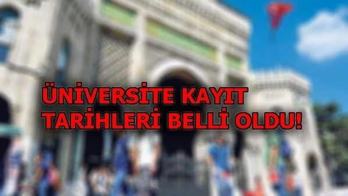 Üniversite kayıtları yarın başlıyor! YKS sonuç sorgulama