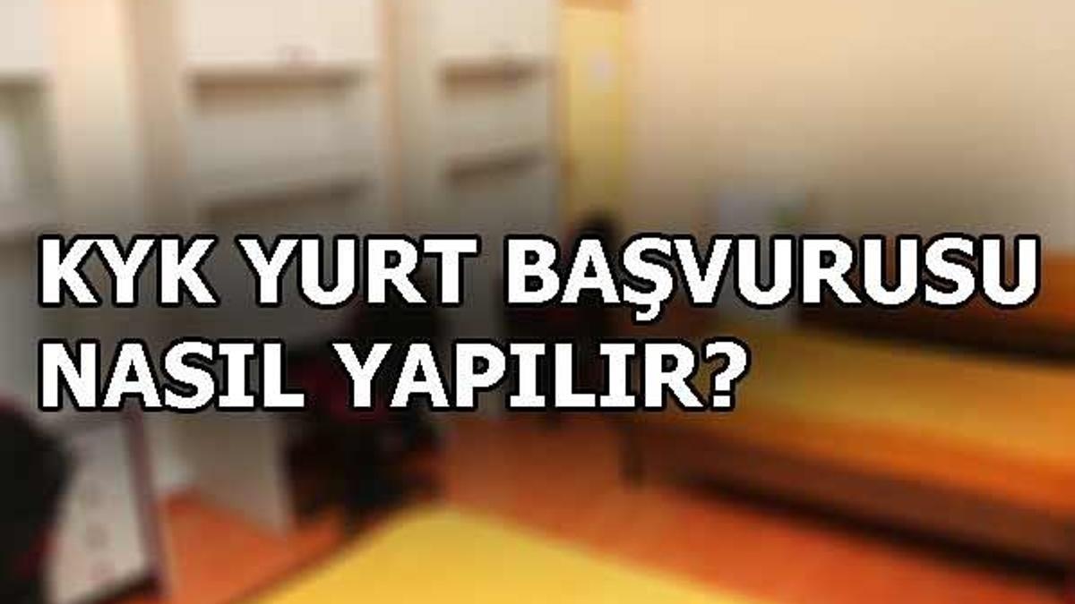 KYK yurt başvuruları bugün başladı! E-devlet-KYK yurt başvurusu