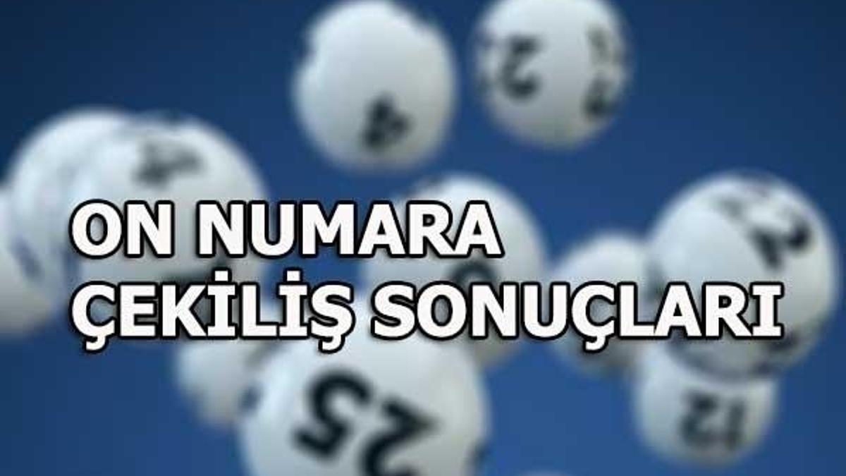 On Numara çekilişi sonuçları belli oldu! (3 Eylül 2018)