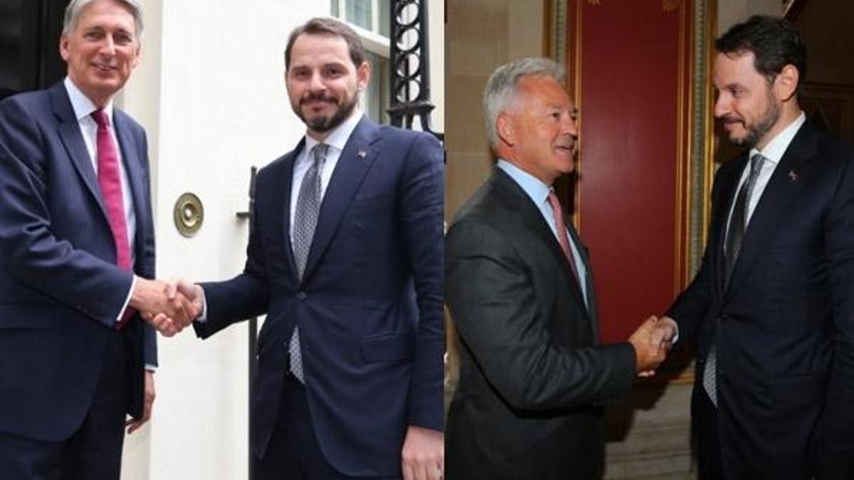 Berat Albayrak'tan İngiltere'de kritik görüşmeler!