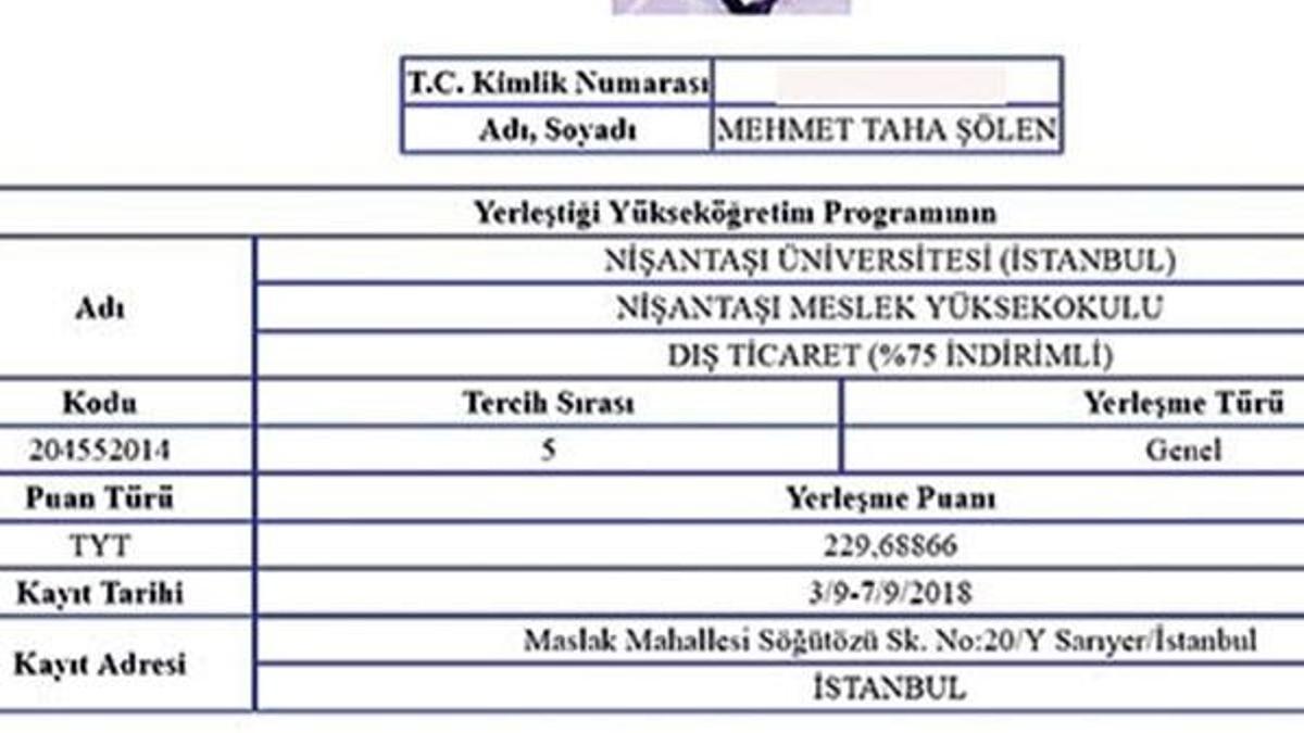 Yerleştirmede hata mı oldu?
