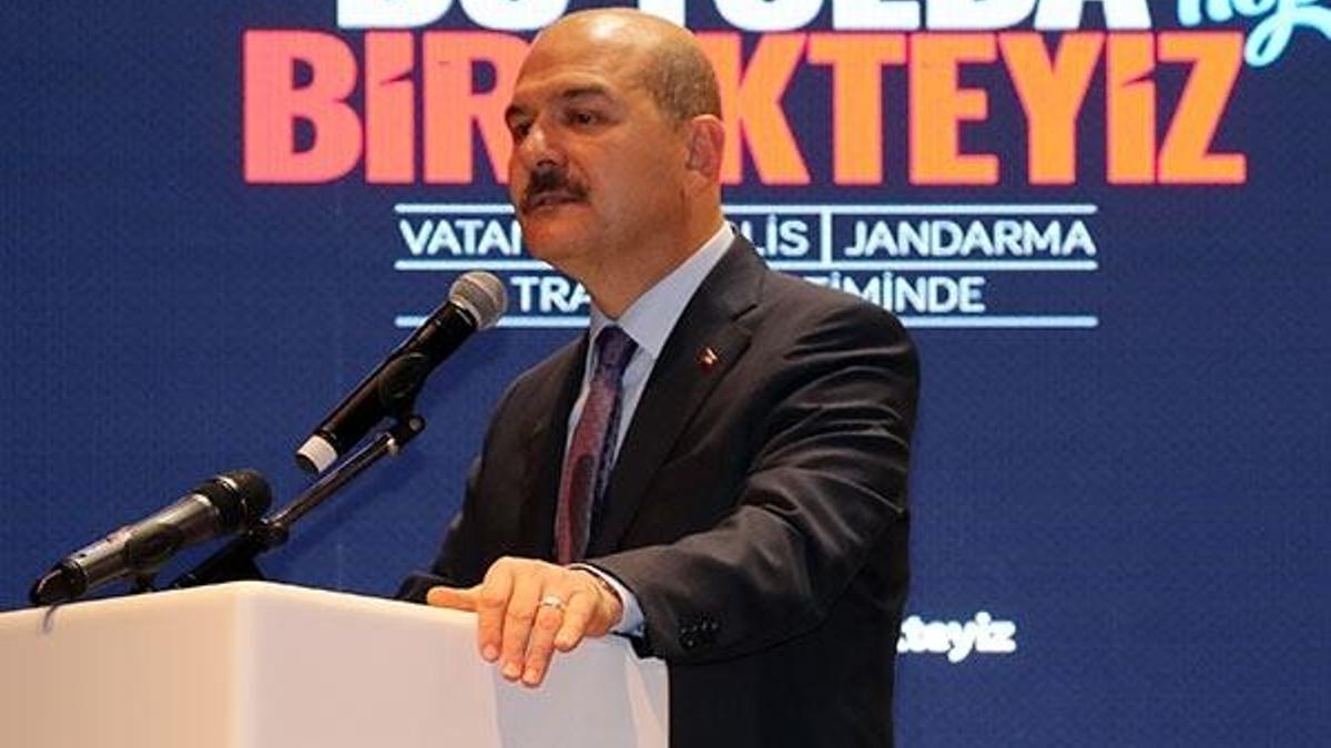 İçişleri Bakanı Soylu: Direksiyon başında telefonu bitereceğiz