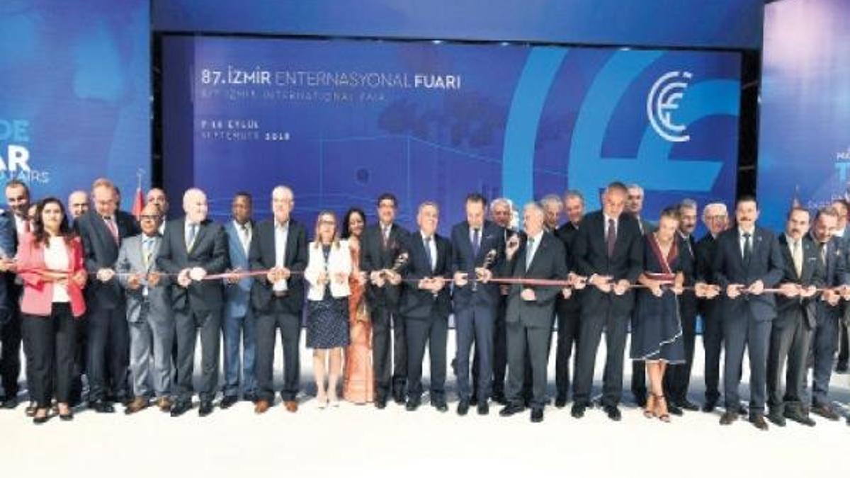 İzmir Fuarı, 87’nci kez açıldı