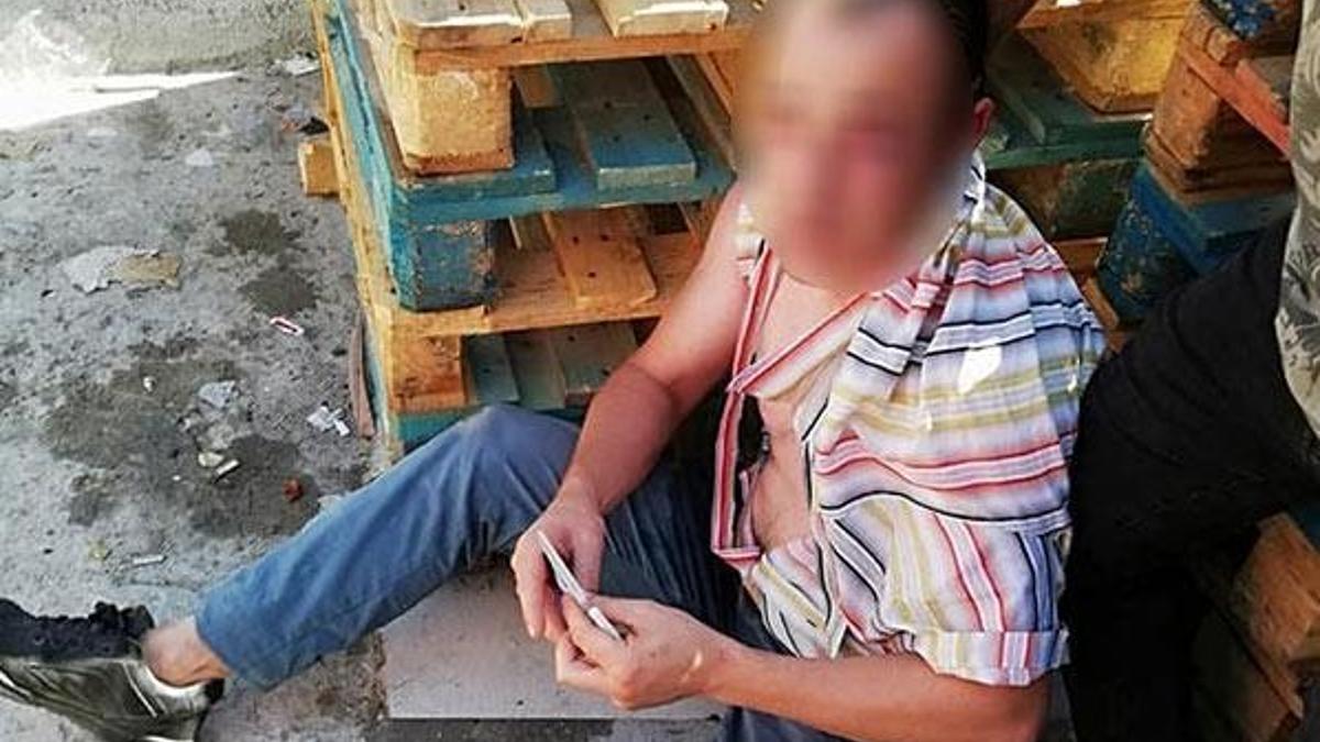 Çocuğu çikolata ile kandırmaya çalışan şüpheliyi vatandaşlar yakaladı