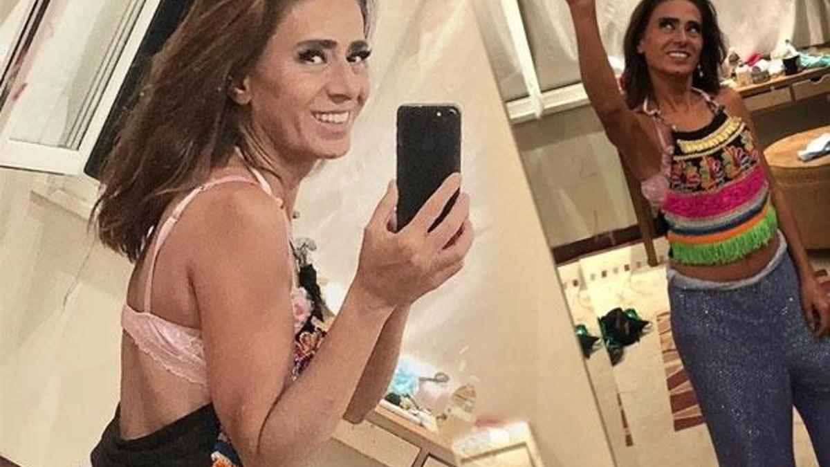 Yıldız Tilbe iç çamaşırlı poz verdi