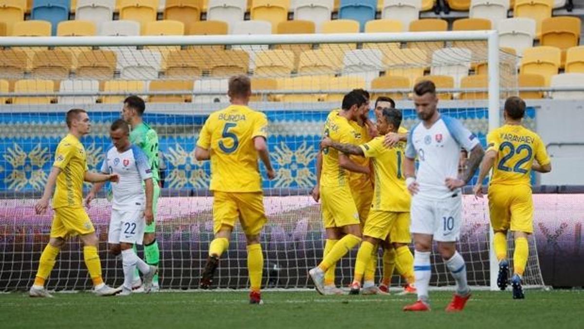 Ukrayna tek golle kazandı