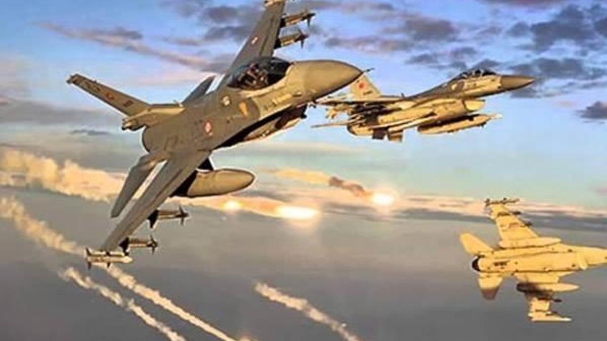 Türk savaş uçakları Metina bölgesini vurdu