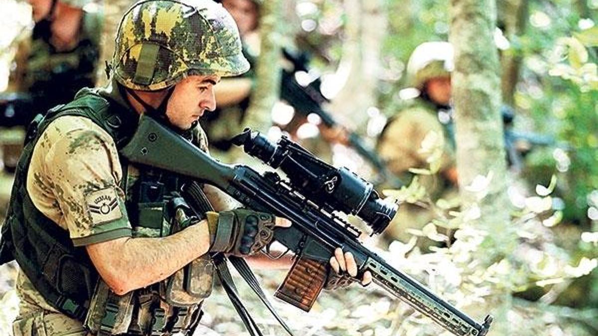 Kuzu eti pişirirken baskına uğramışlar!
