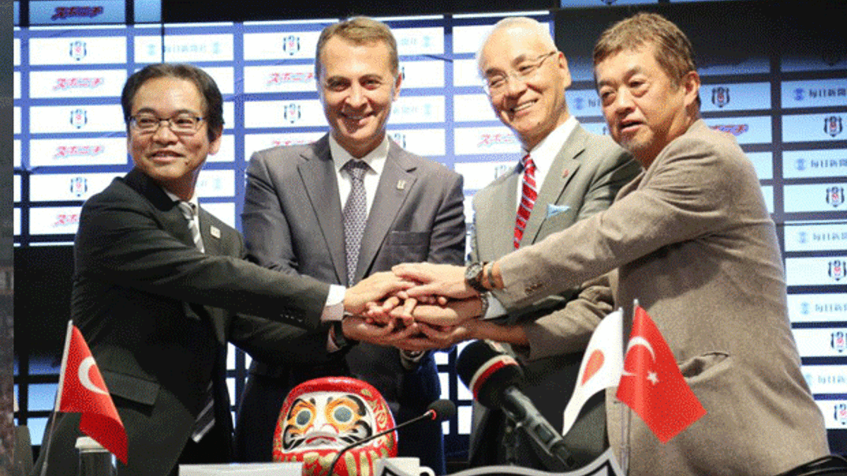Beşiktaş, Mainichi Sponichi Group'la anlaşmasını açıkladı!