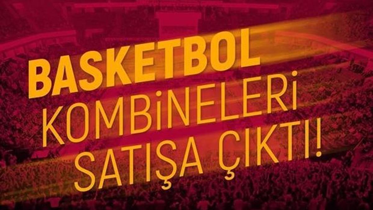 Galatasaray'da basketbol kombineleri satışta