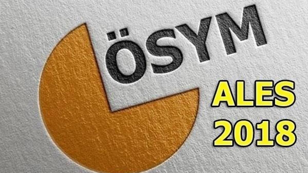 ALES/2 sınav ne zaman düzenlenecek?
