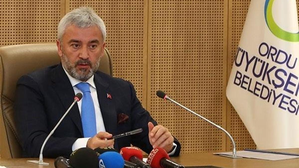 Ordu Belediye Başkanı Enver Yılmaz istifa etti