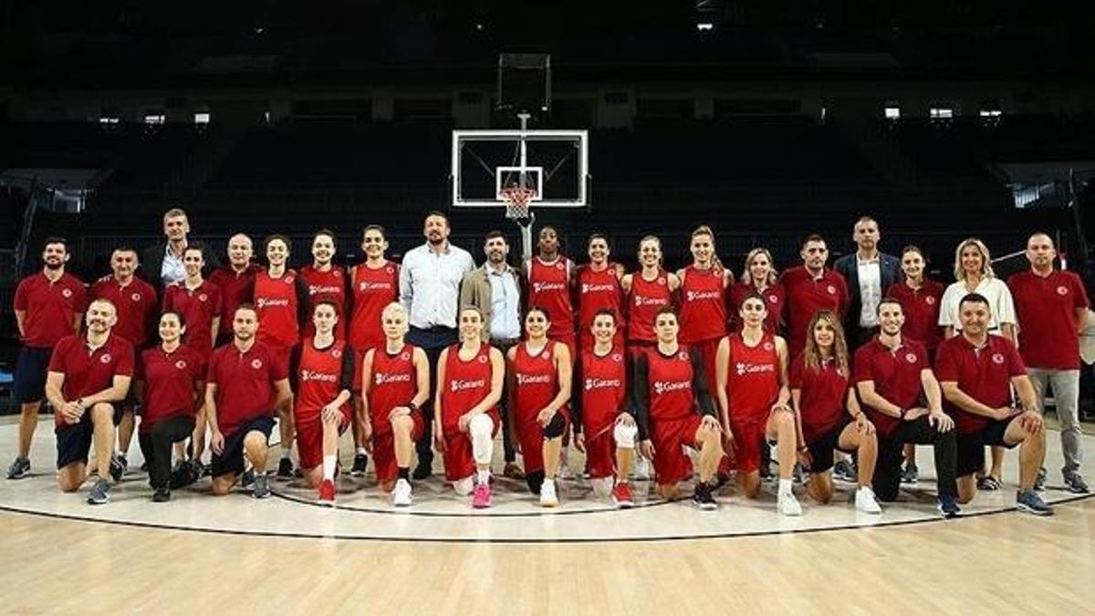A Milli Kadın Basketbol Takımı'nın 12 kişilik kadrosu açıklandı