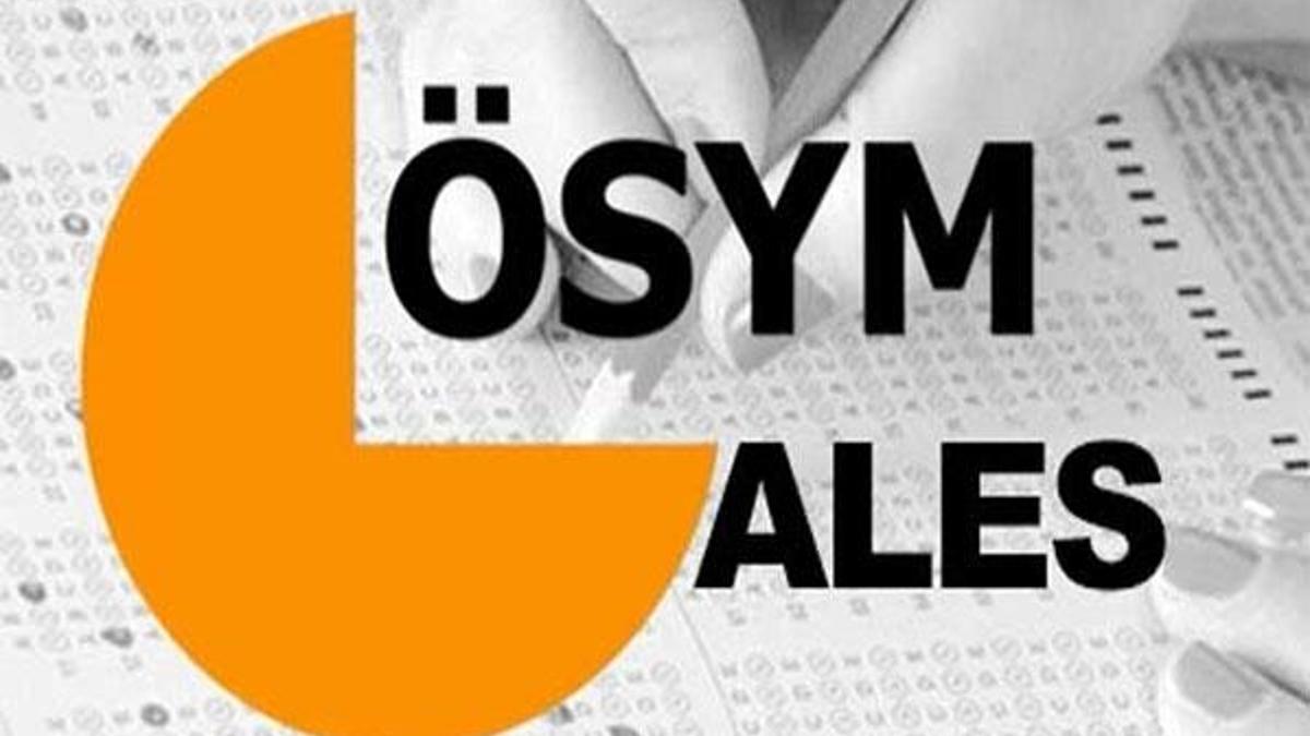 2018-ALES/2 sınava giriş belgeleri açıklandı!