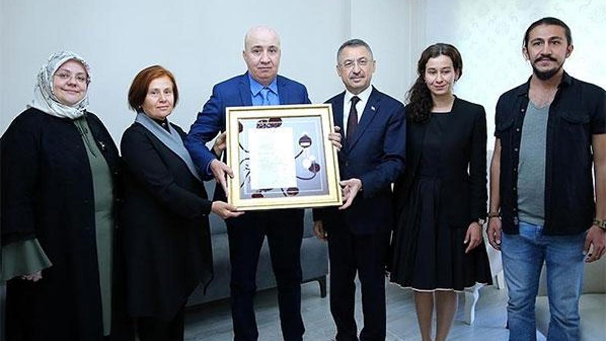 15 Temmuz Gazisi Aslan'a Devlet Övünç Madalyası