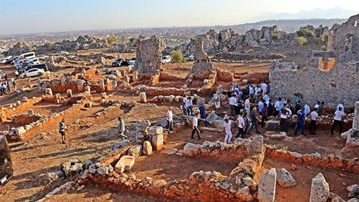 2 bin 200 yıllık zeytinyağı şehri, gün yüzüne çıkartıldı