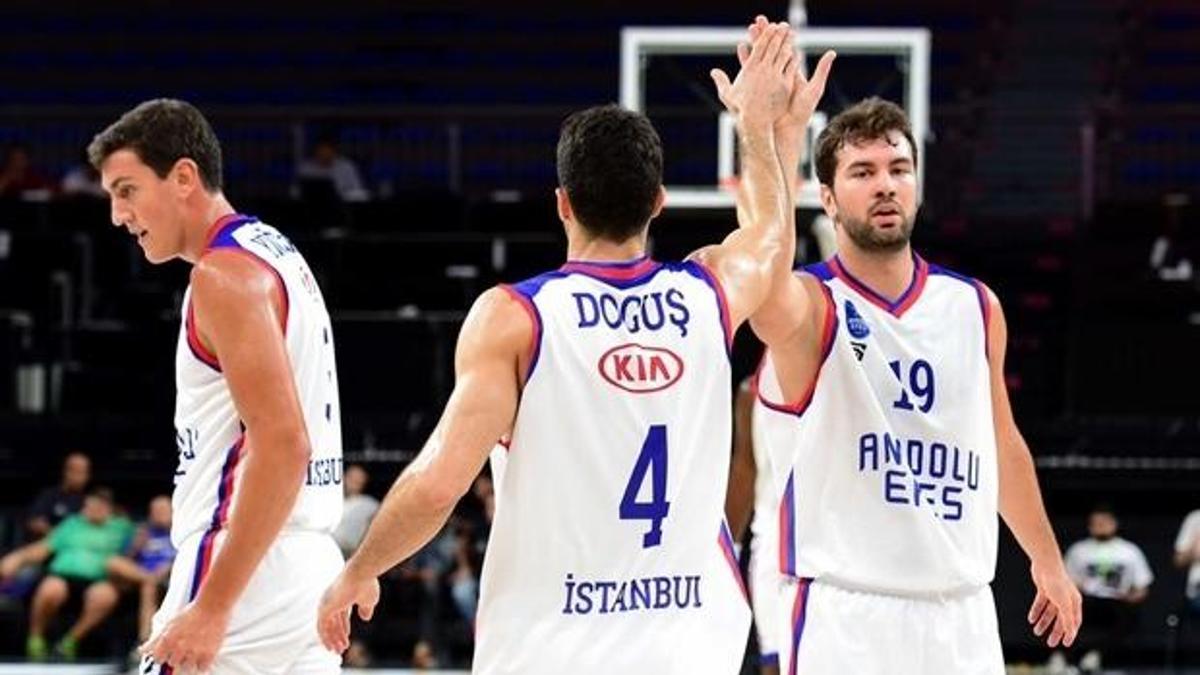 Anadolu Efes ve Darüşşafaka Tekfen finalde!