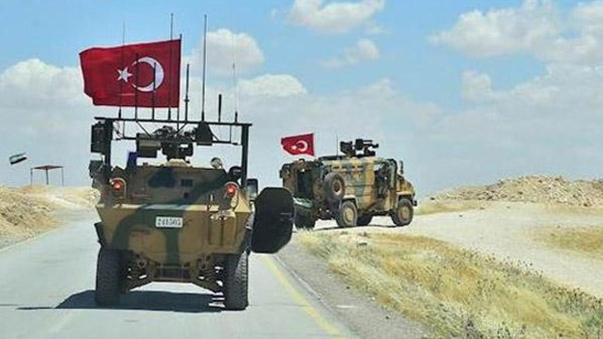 TSK'dan Münbiç hattında 49'uncu devriye faaliyeti