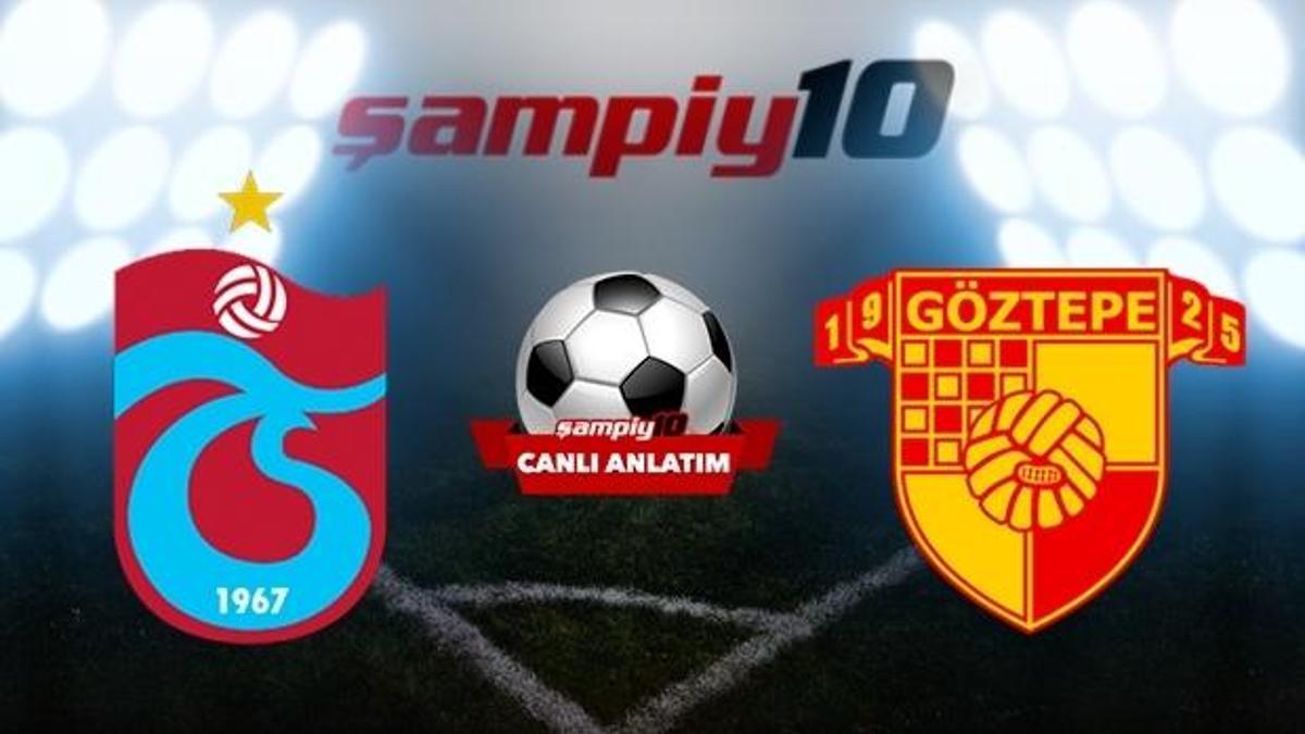 CANLI Trabzonspor - Göztepe