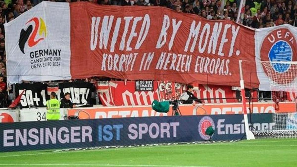 Alman futbolunda EURO 2024 protestosu
