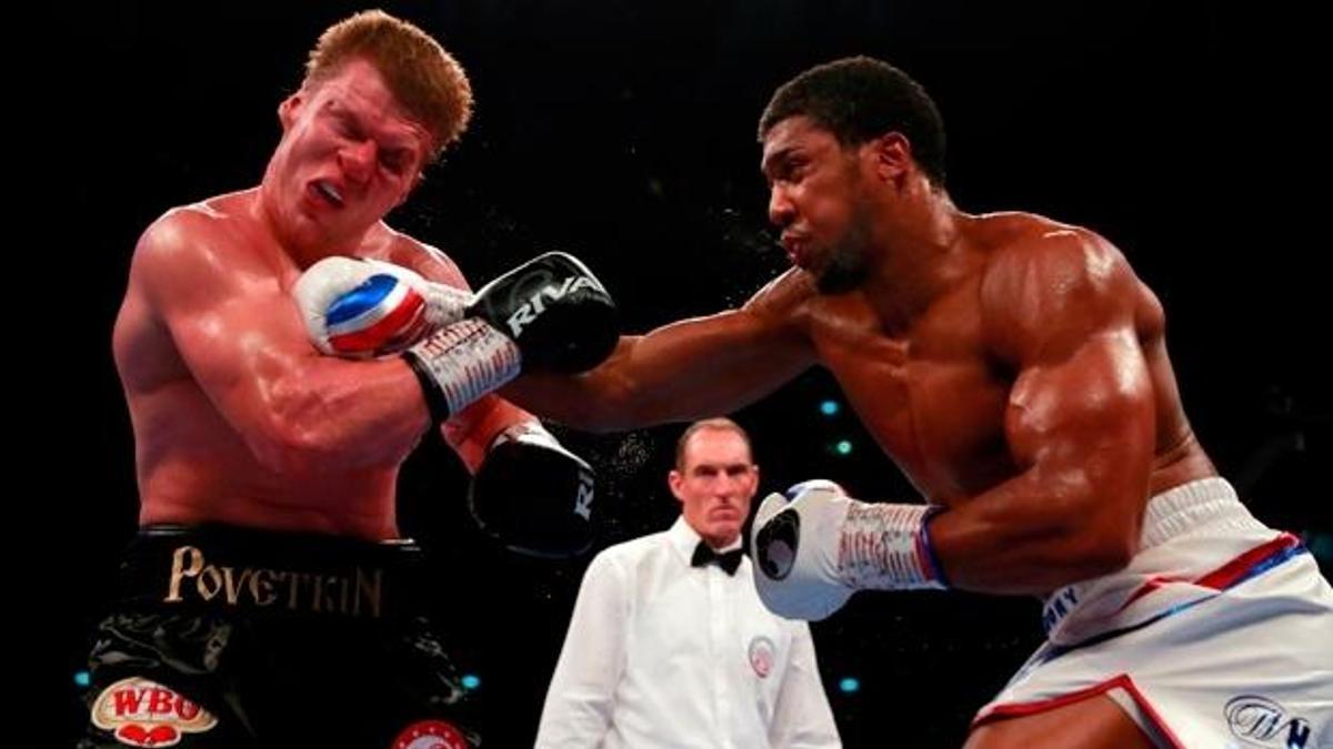 Anthony Joshua yine yıkılmadı!