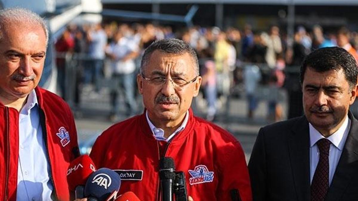 Cumhurbaşkanı Yardımcısı Oktay TEKNOFEST'te