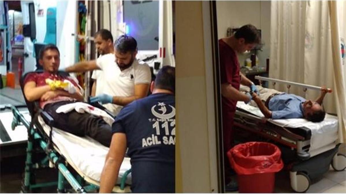Alkollü genç ağabeyi ve babasını bıçakladı