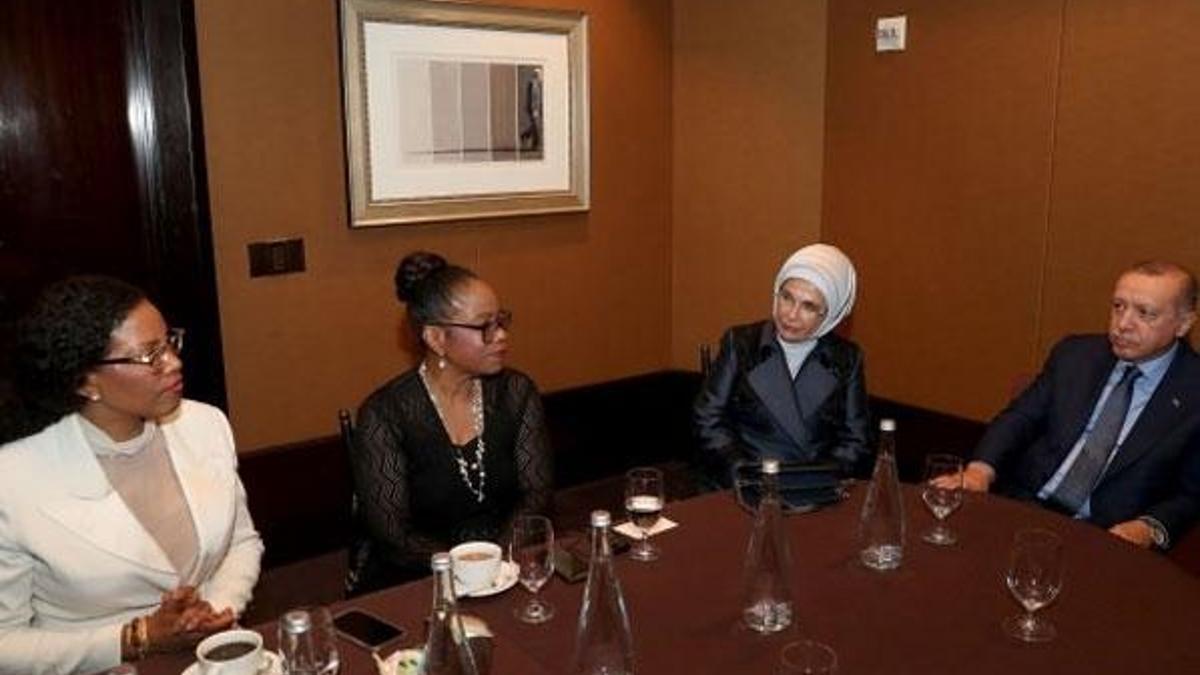 Başkan Erdoğan Malcolm X'in kızlarıyla görüştü!