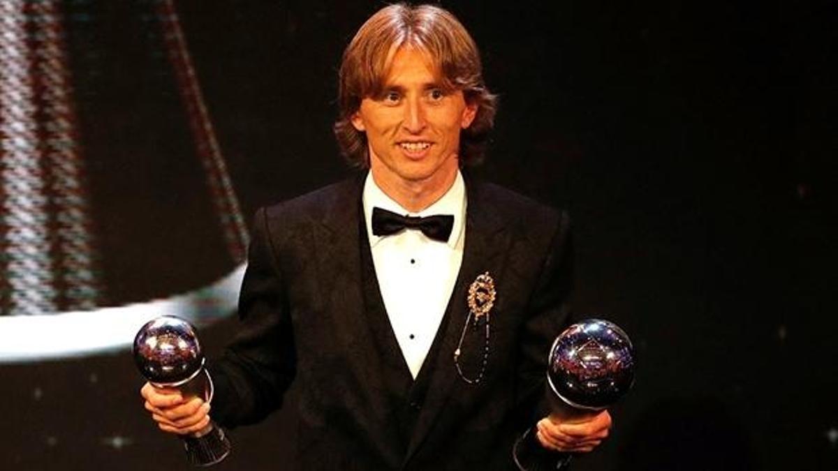 Yılın futbolcusu Luka Modric