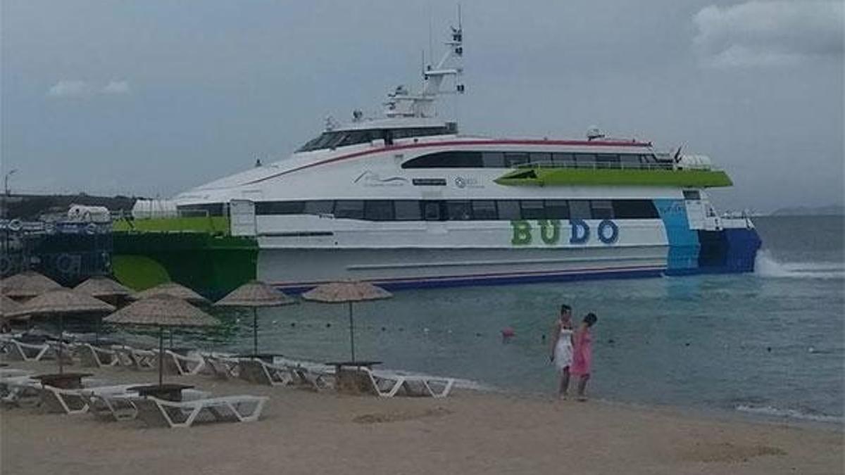 Deniz otobüsü seferleri iptal edildi