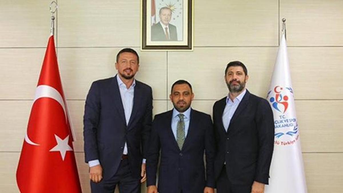 Türkoğlu ve Yiğiner'den Hamza Yerlikaya'ya ziyaret