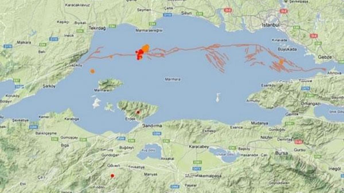 Flaş deprem açıklaması: Marmara sakin, Akdeniz'deki normal faylanma