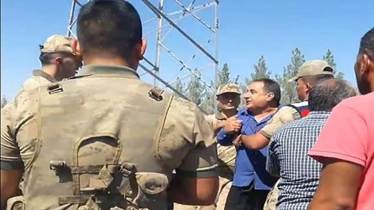 Kaçak elektrik takibi yapan ekibe saldırı!