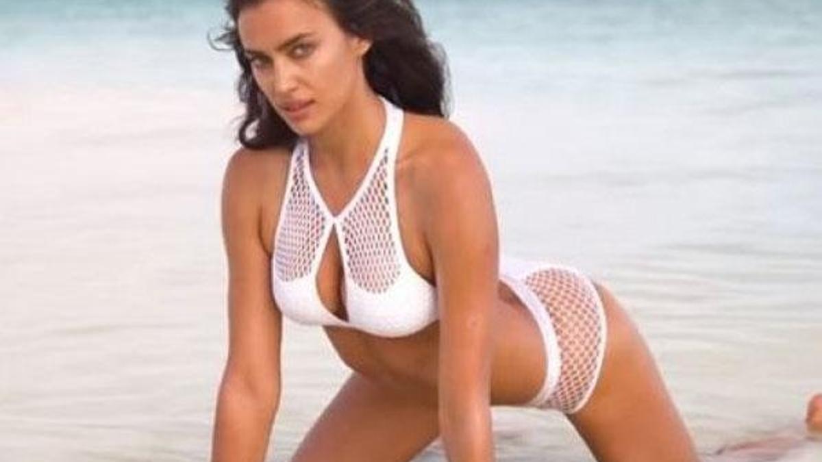 Irina Shayk formunu böyle koruyor