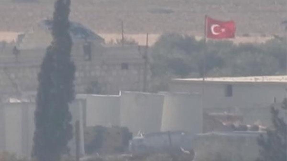 Halep'in batısındaki Türk üssü ilk kez görüntülendi