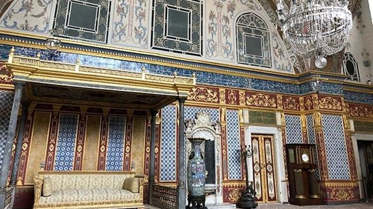 Topkapı Sarayı'ndaki çalışmalar görüntülendi