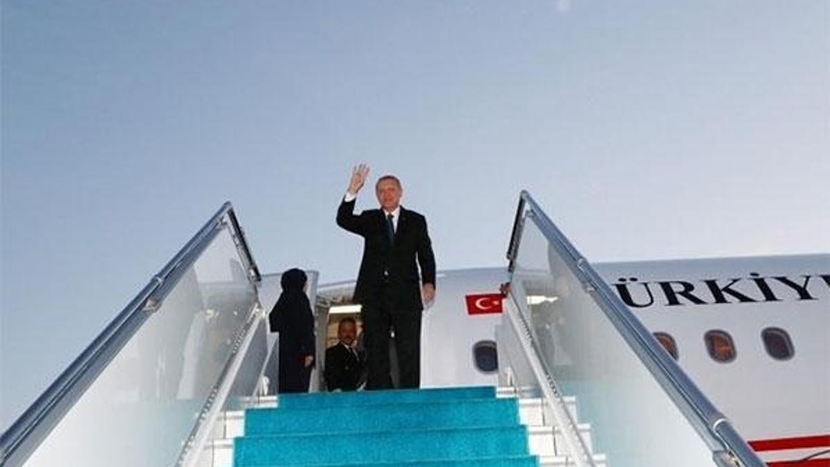 Cumhurbaşkanı Erdoğan, yurda döndü