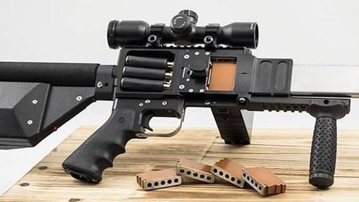 Tek seferde 4 kurşun atıyor