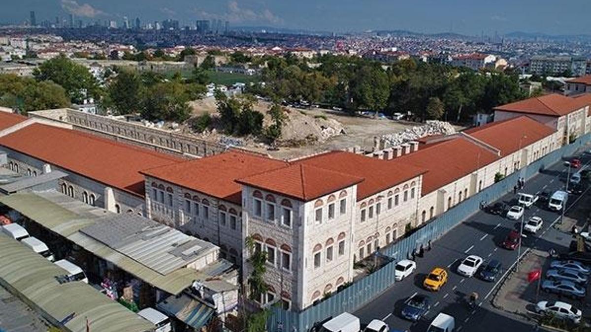 Rami Kışlası'ndaki son durum havadan görüntülendi