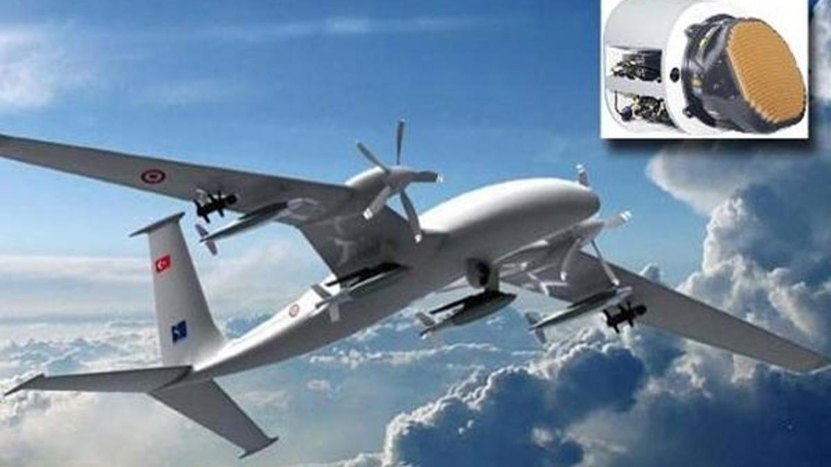 Akıncı İHA’ya ASELSAN’dan özel radar