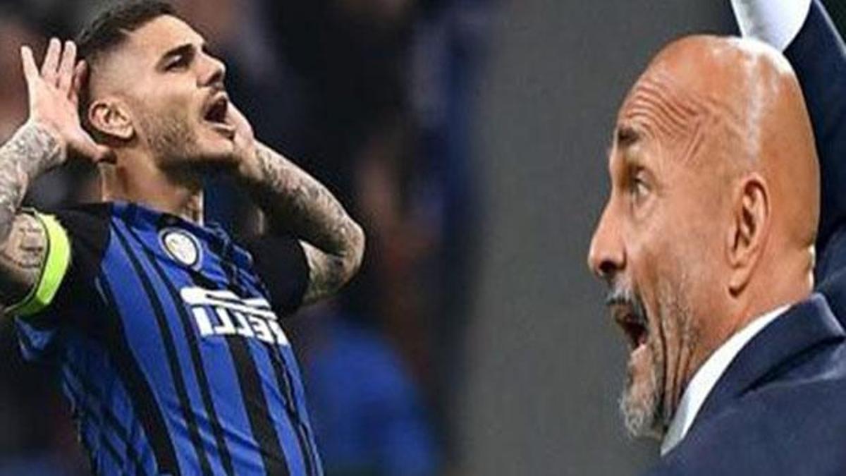 Spalleti'den Icardi'ye:" Zincirlerle bağlanmış hayvan gibi"